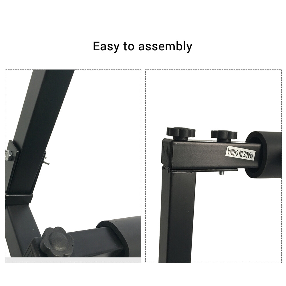 Multi Guitar Stand 5 Holder Foldable Universal Display Rack Portable Black for Classical Acoustic, Electric, Bass Guitar