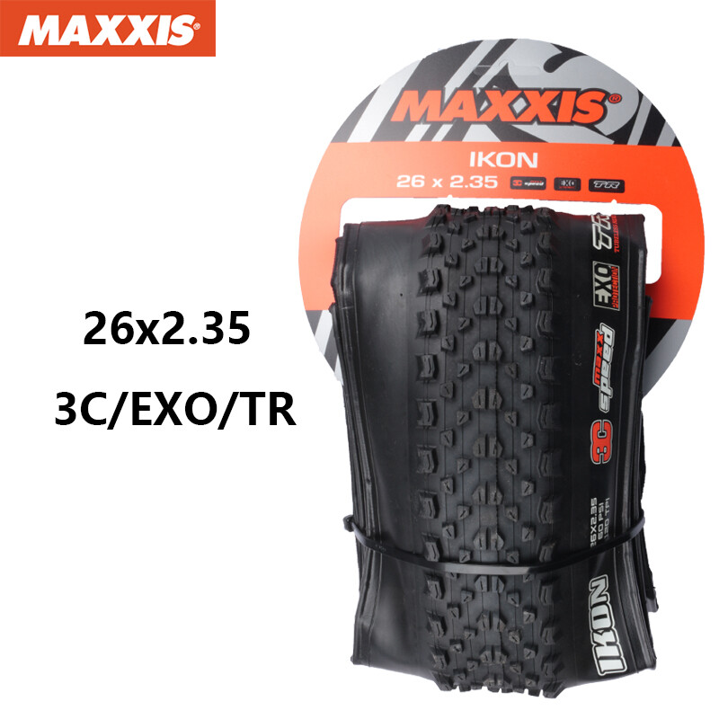 Pneu Maxxis Ikon Pour VTT électrique – 26x2.2 / 27.5x2.2 / 29x2.2 – Noir Tubeless