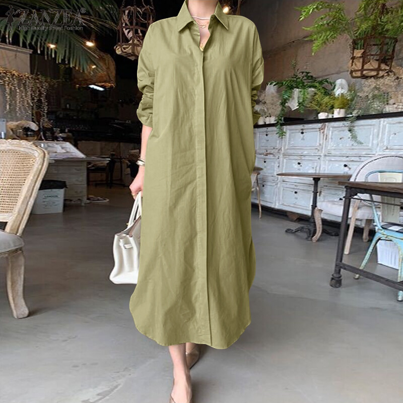 Long button down shirt 2024 dress