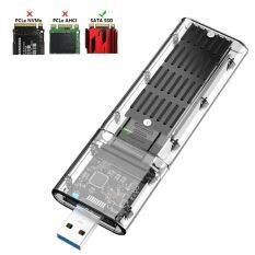 DFVDS Phụ Kiện Máy Tính SSD Hộp Đĩa M.2 Sang USB 3.0 Khung M.2 NVMe M2 Vỏ Đựng Ổ SSD Cho PCIE NGFF Ổ SSD SATA Hộp Đựng Bộ Chuyển Đổi SSD