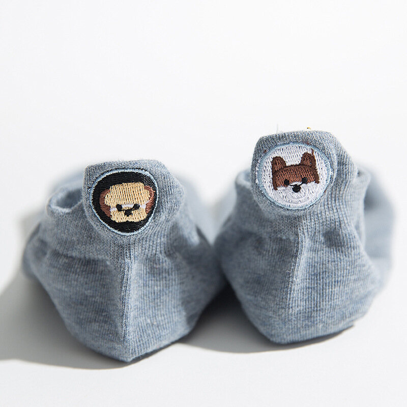 Warm Harajuku Cute Embroidery Animal Funny Socks Women Kawaii Socks Novelty Cotton Spring summer Cotton socks