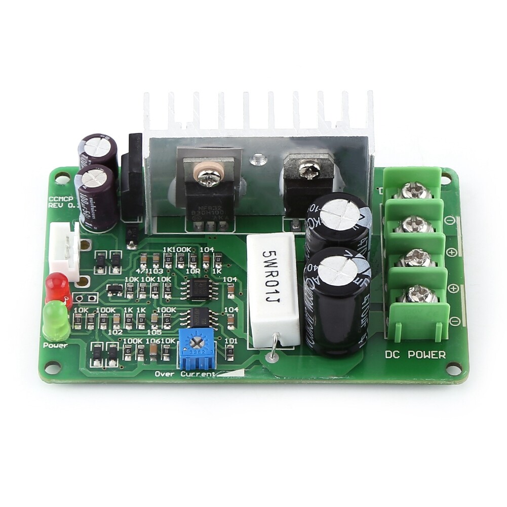 12V/24V/36V 15A DC Motor Speed Controller PWM Regulator Overload Protector