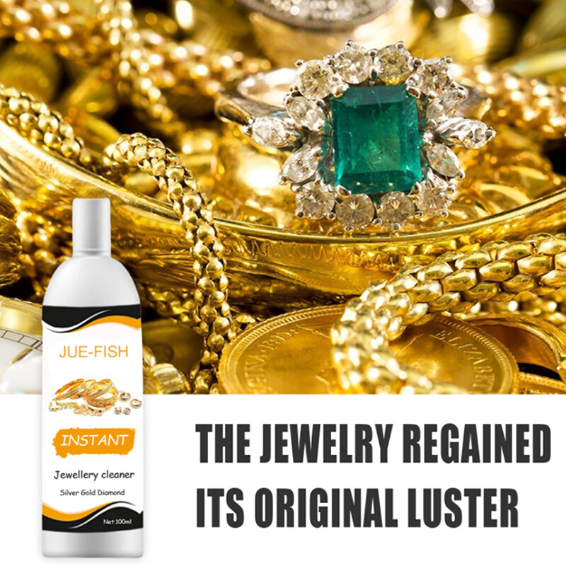 SEN Jewelry Cleaner Cleaning Solution Diamonds Gold Jewelry Stain Clean