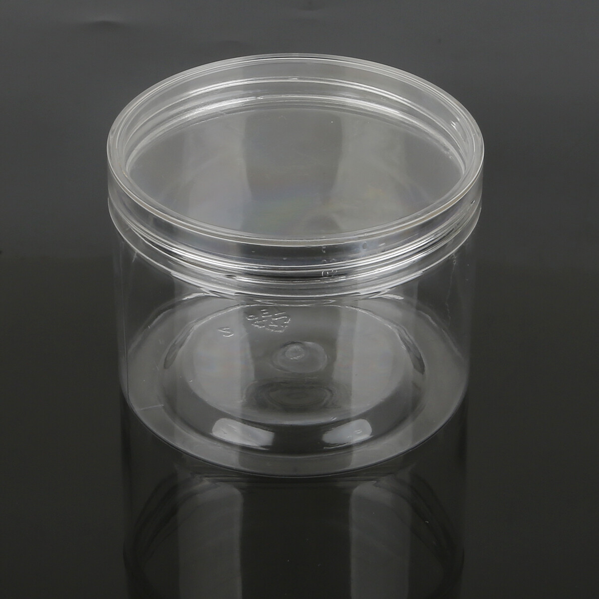 1pcs/lot 280 / 360ml Practical Round Clear Empty Plastic Storage Box Beads Rhinestone Storage Container
