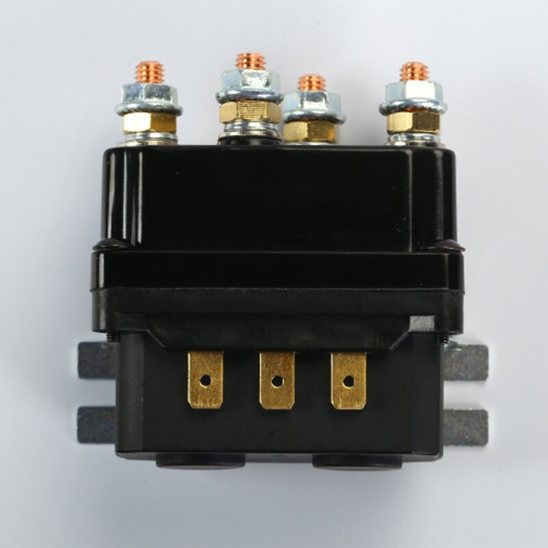 Auto Car Electromagnetic Relay Switch Solenoid Relay Contactor Winch Rocker Switch Thumb For ATV/UTV Universal 12V 250A