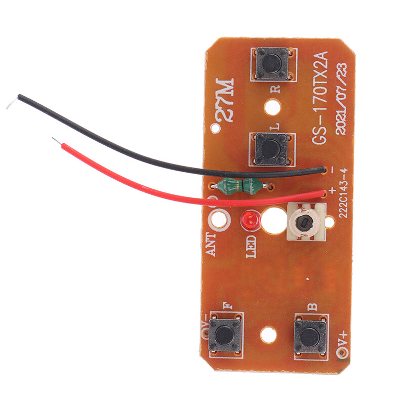 4CH RC Remote Control Circuit PCB Transmitter Receiver Board RC Car Accessories with Antenna Radio System