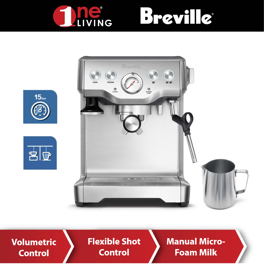 Breville Espresso Machine the Infuser BES840 BES840SS Stainless Steel Lazada