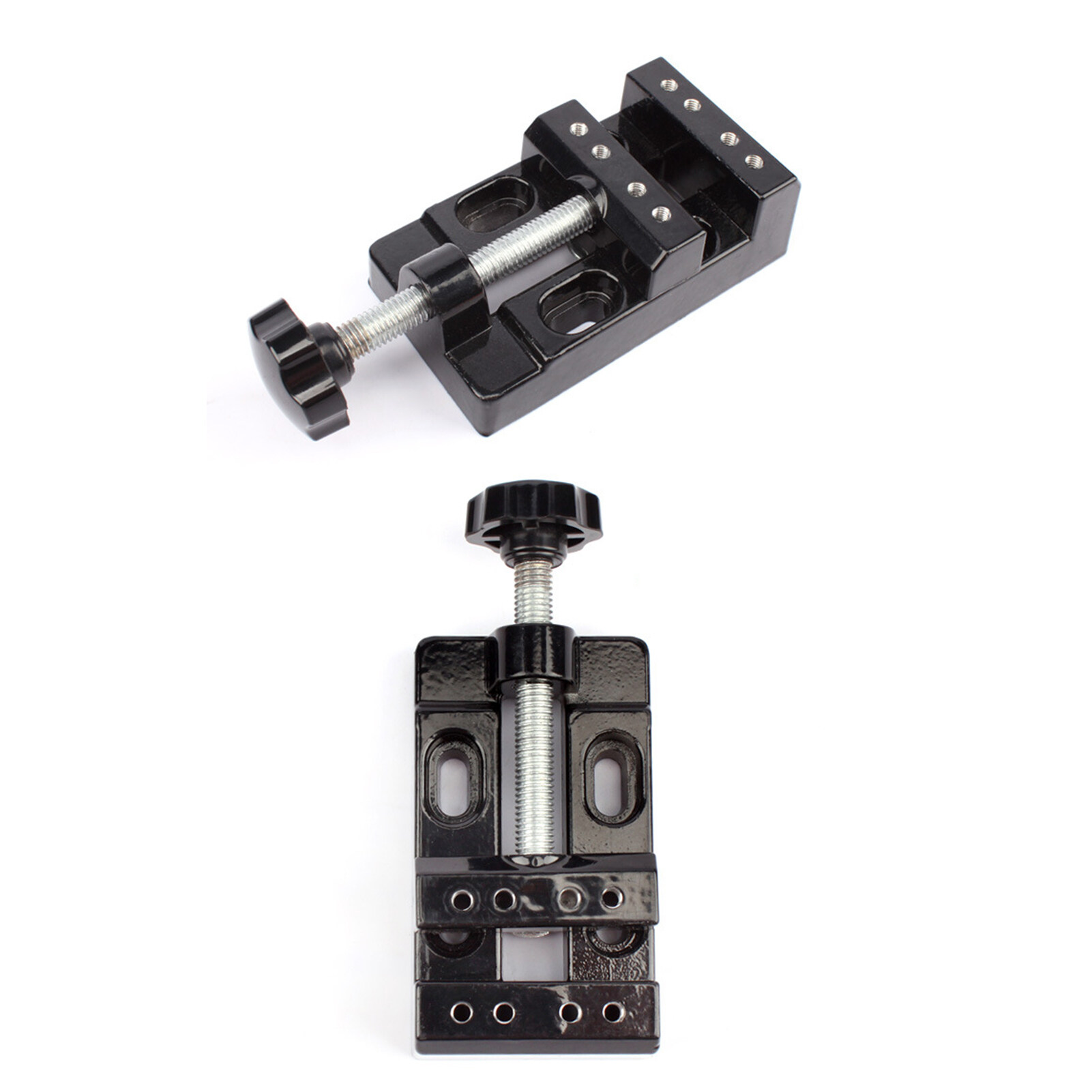 Multifunctional Aluminum Alloy Mini Flat Bench Table Vise Vice Clamp Fixed Tool
