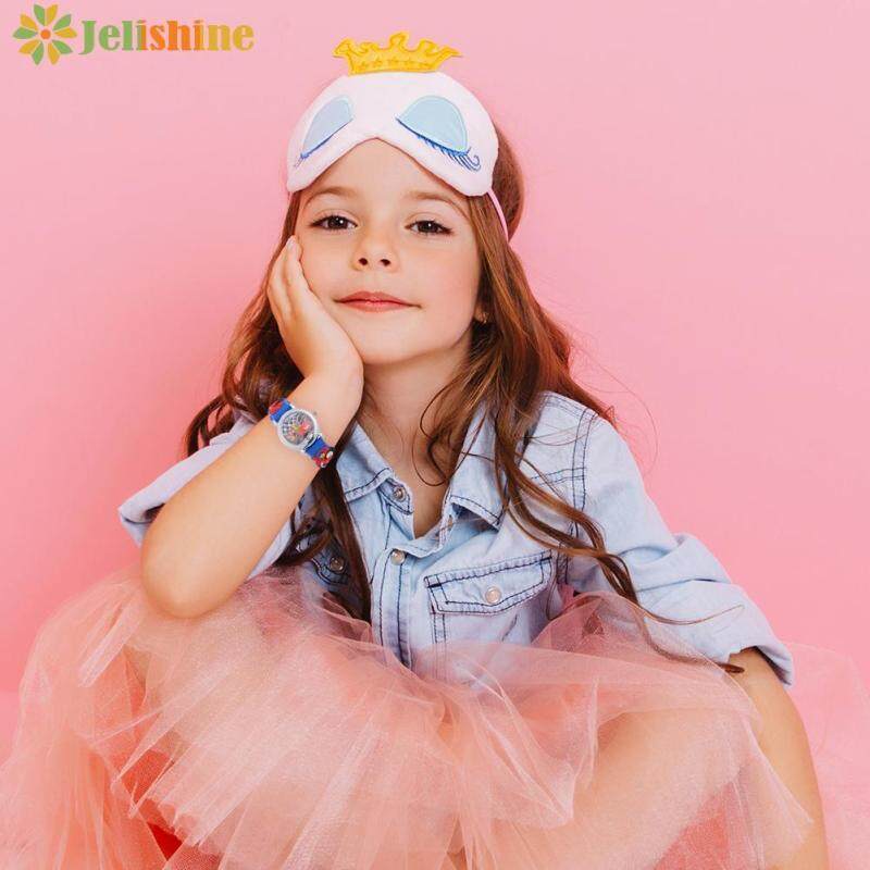 Nơi bán Jelishine 3D Hoạt Hình Dây Dẻo Silicone In Hình Analog Đồng Hồ Đeo Tay Thạch Anh Cho Bé Gái Bé Trai