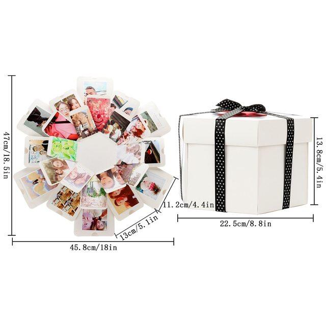 Gift Box Photo Box Surprise Box Explosion Box Handmade Photo Album DIY For Valentine Love Memory Valentines Day Gift