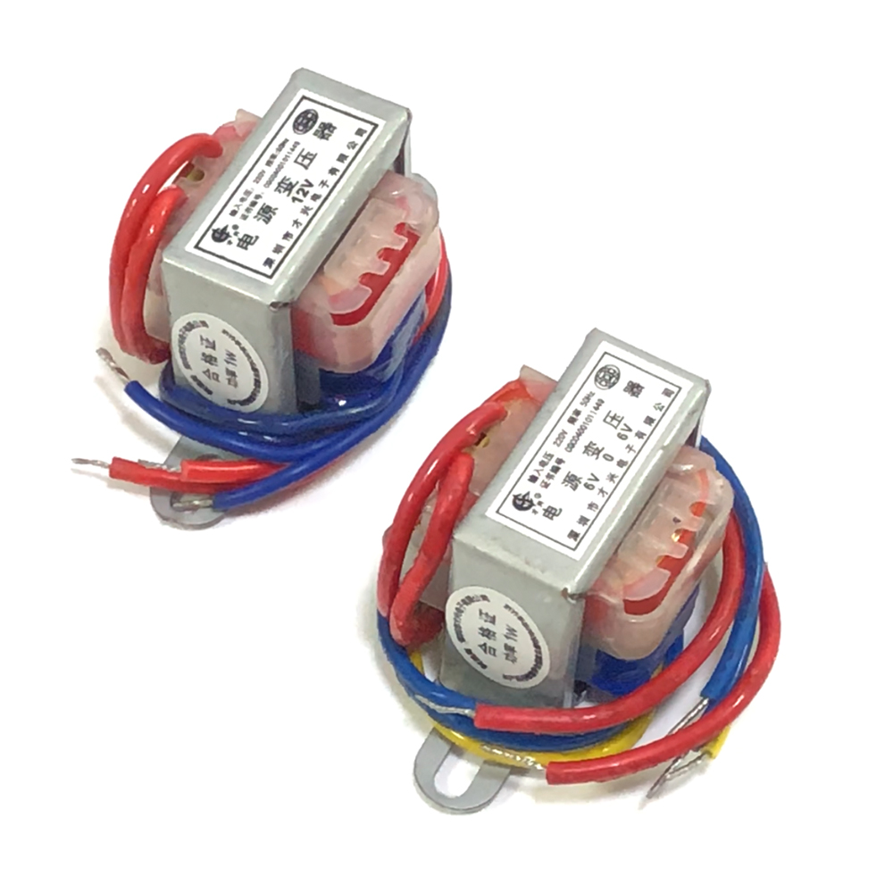Máy Biến Áp Nguồn Diymore Chính Hãng AC220 Sang AC 6V/9V/12V Công Suất 1W Điện Áp Đơn Đầu Ra 2 Dây