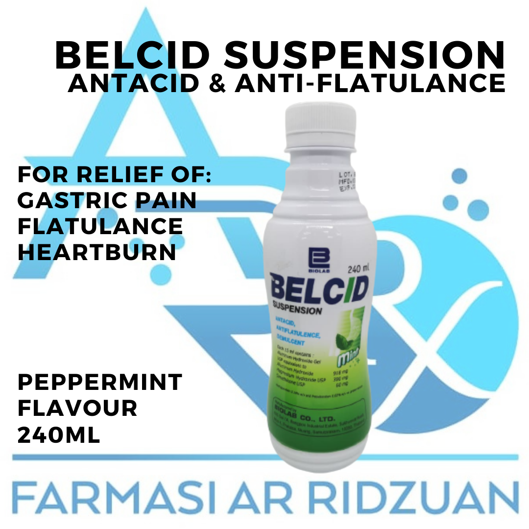 Belcid Suspension 240ml Lazada