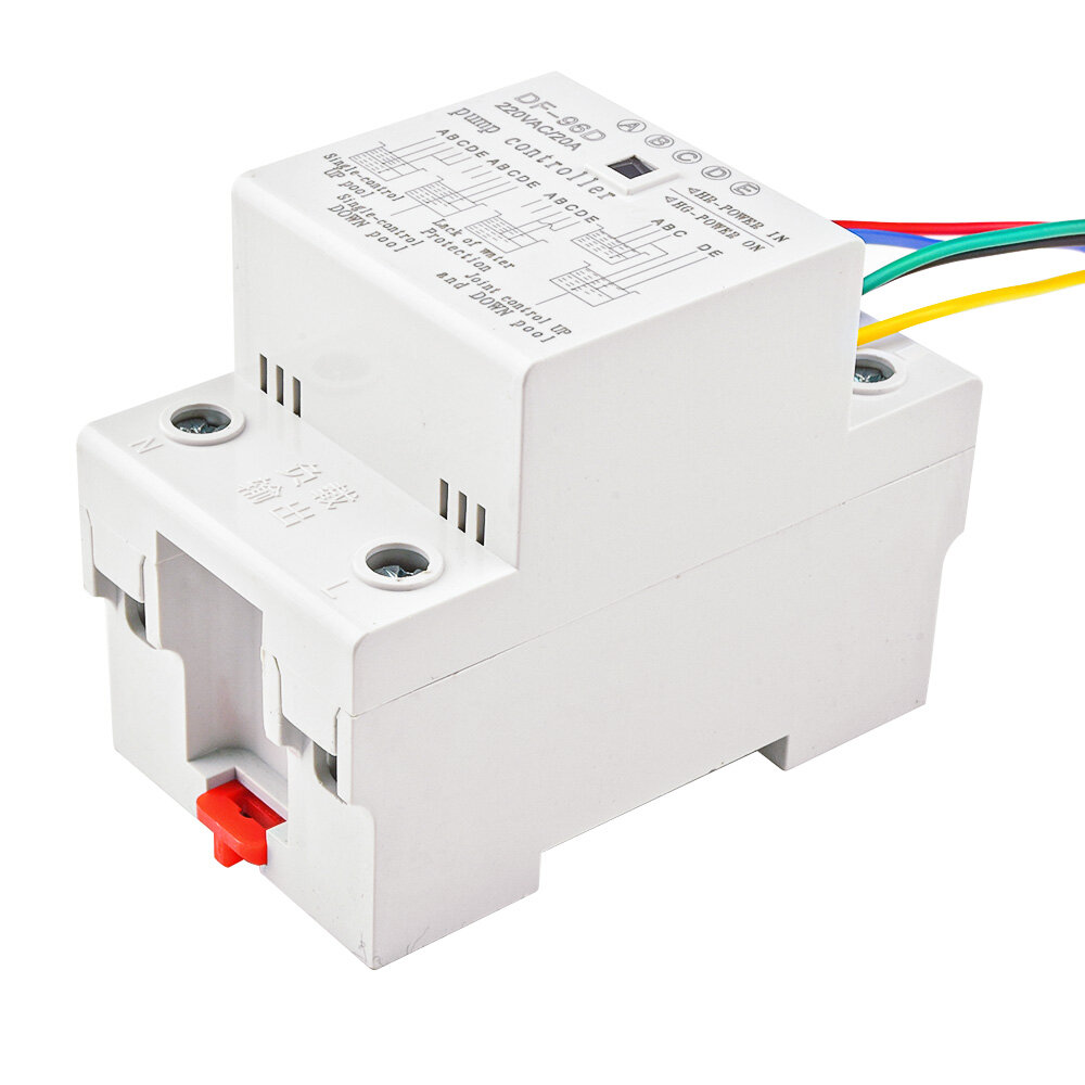 diymore Bộ Điều Khiển Mực Nước Df-96D Df-96Dk Có Cảm Biến Bộ Điều Khiển Bơm Nước Rơ Le Mực Nước Bể Chứa Nước Tự Động Cảm Biến Lưu Lượng Bộ Điều Khiển Bơm Nước Với Đầu Dò Dây 2 Mét