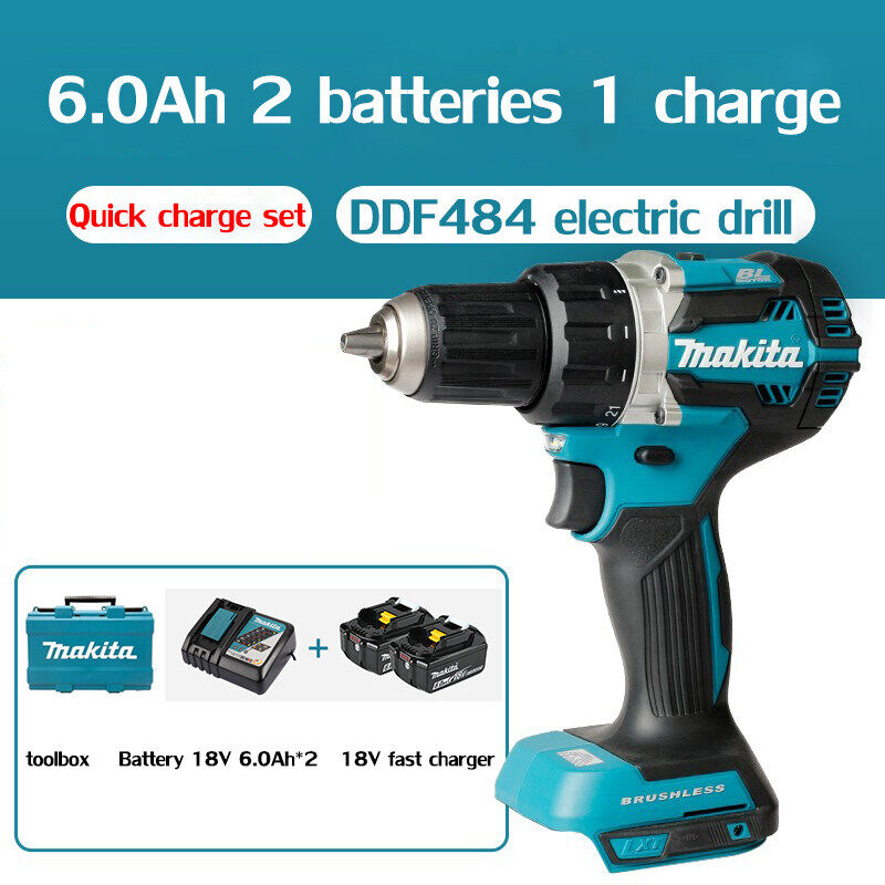 Makita best sale ddf484 set