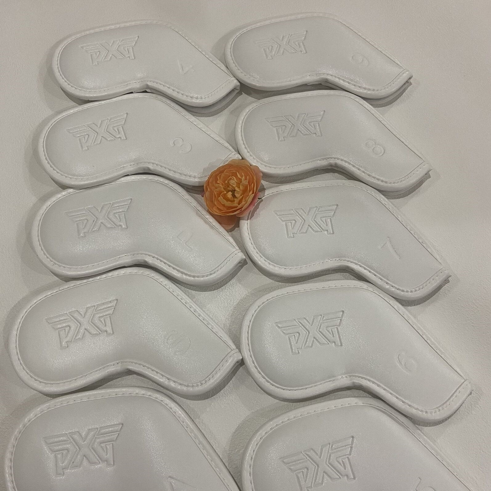 Hot-pressed PXG personality simple golf club cover club head cover iron cover ball head protective cap cover unisex