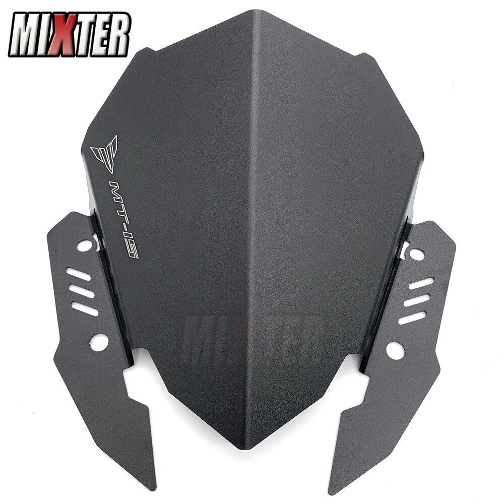 Motorcycle Accessories Aluminum Sports Windscreen Windshield Deflector ...