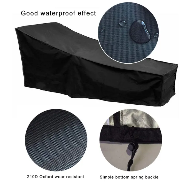 Lounge Patio Sofa Table Chai Waterproof Outdoor Garden Furniture Covers Rain Snow Chair Covers For Gardenr Dust Proof Cover Protection Lazada