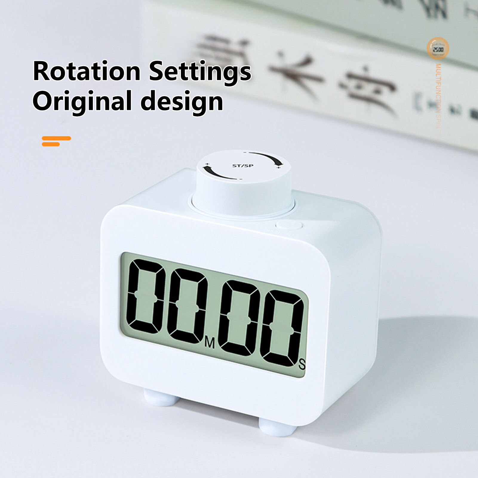 Autowholesaler Learning Timer Switch at Will Automatic Standby Mute Positive Timer And Countdown Precise Timing Student Study Time Manager for Study Time Manager Mute