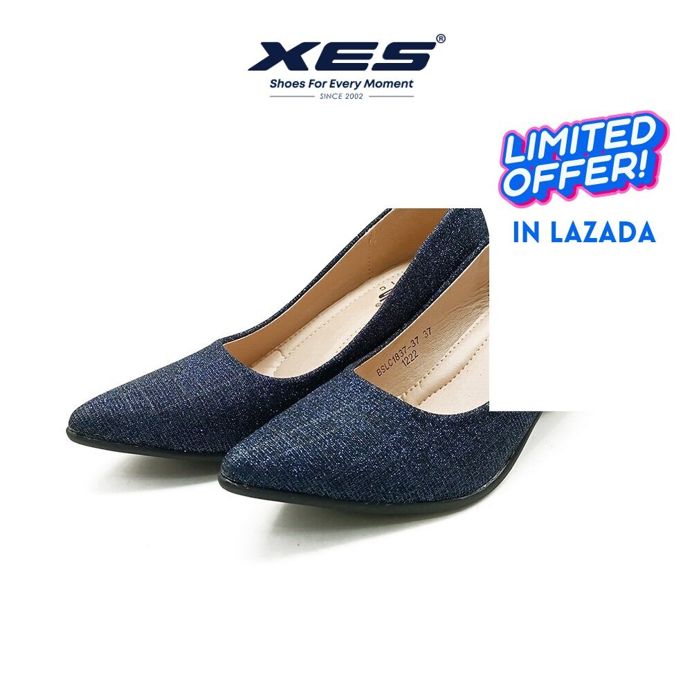 XES Ladies Classic Heels BSLC1837-37 (Champagne Navy) Champagne
