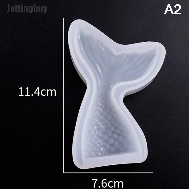 Mermaid Tail Fondant Cake Moulds Silicone Mold Cake Decorating Baking Tools