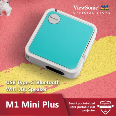 ViewSonic M1 Mini Plus Wireless Led Portable Mini Projector
