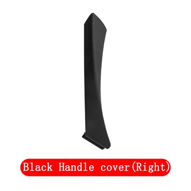 Hys car inner handle interior door panel pull trim cover left right lhd rhd for bmw 3 series e90 e91 e92 e93 320 328 330 2005-2012 black beige gray