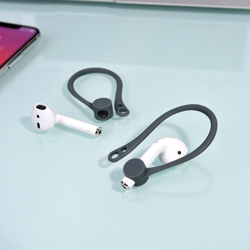 【Cozyy Space】 2Pcs Mini Durable Anti-Mùa Thu Bluetooth Tai Nghe, Móc Tai Giữ Tai Nghe Cho Airpods 1 2