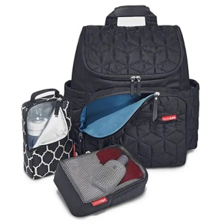 skip hop forma backpack jet black