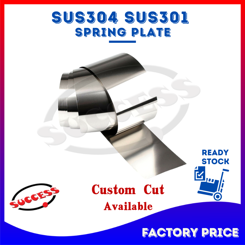 SUCCESS SUS304 SUS301 Stainless Steel Spring Plate Spring Coil Plat ...