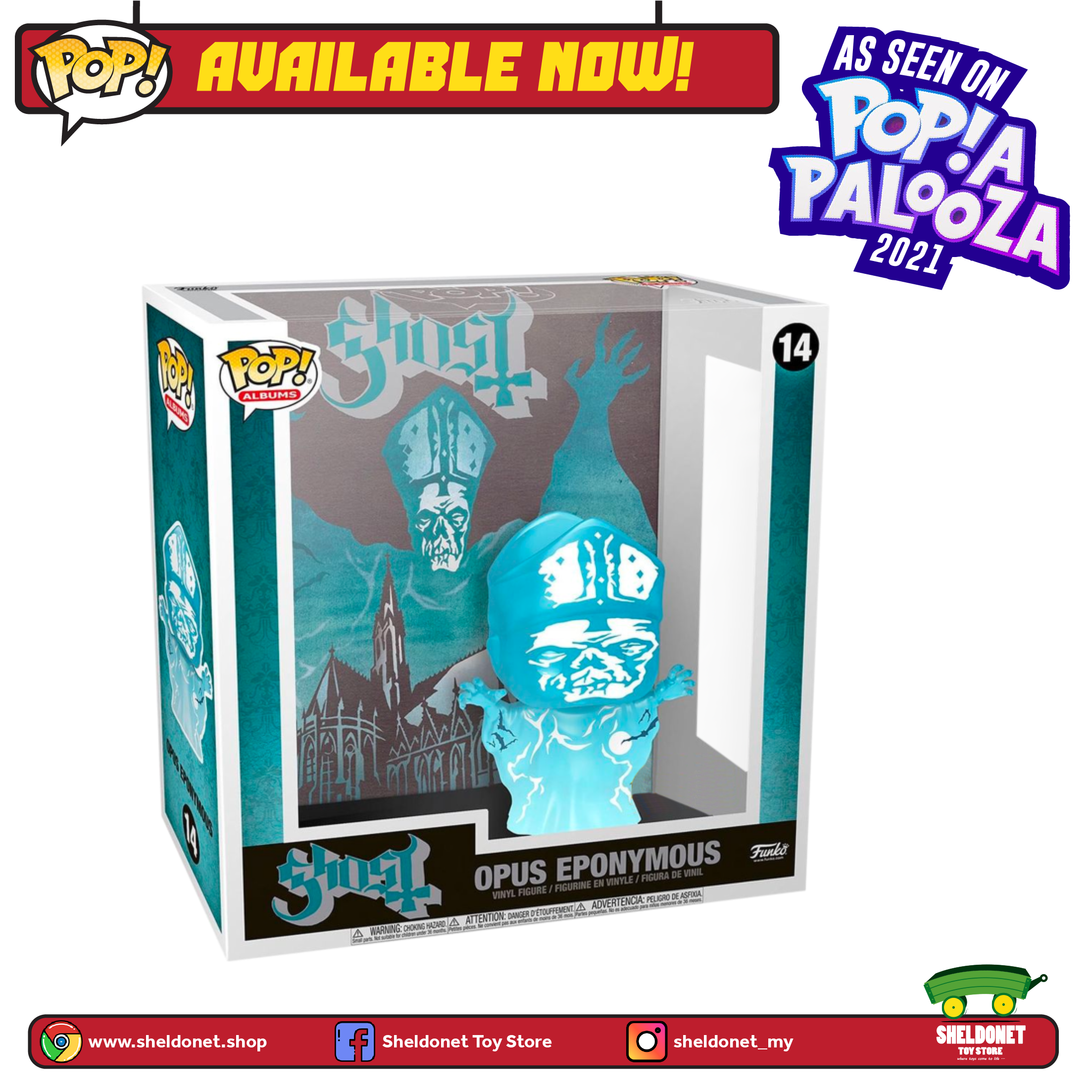 IN-STOCK] Funko Pop! Albums: Ghost 