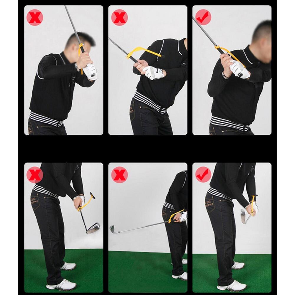 PGM JZQ003 Golf Arm Corrector Swing Practice Supplies Plastic Material Beginner Training Posture Corrector Elevate The Swing