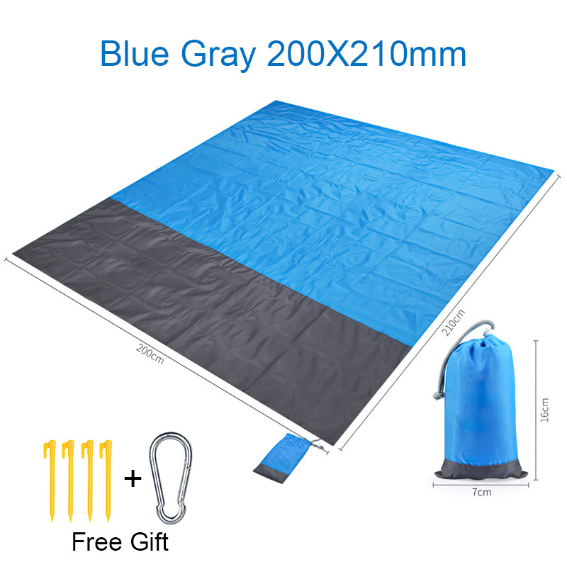 [Ready Stock] Waterproof Outdoor Picnic Mat Oxford Foldable Camping Mat ...