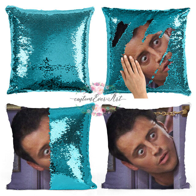 Joey tribbiani sequin sales pillow