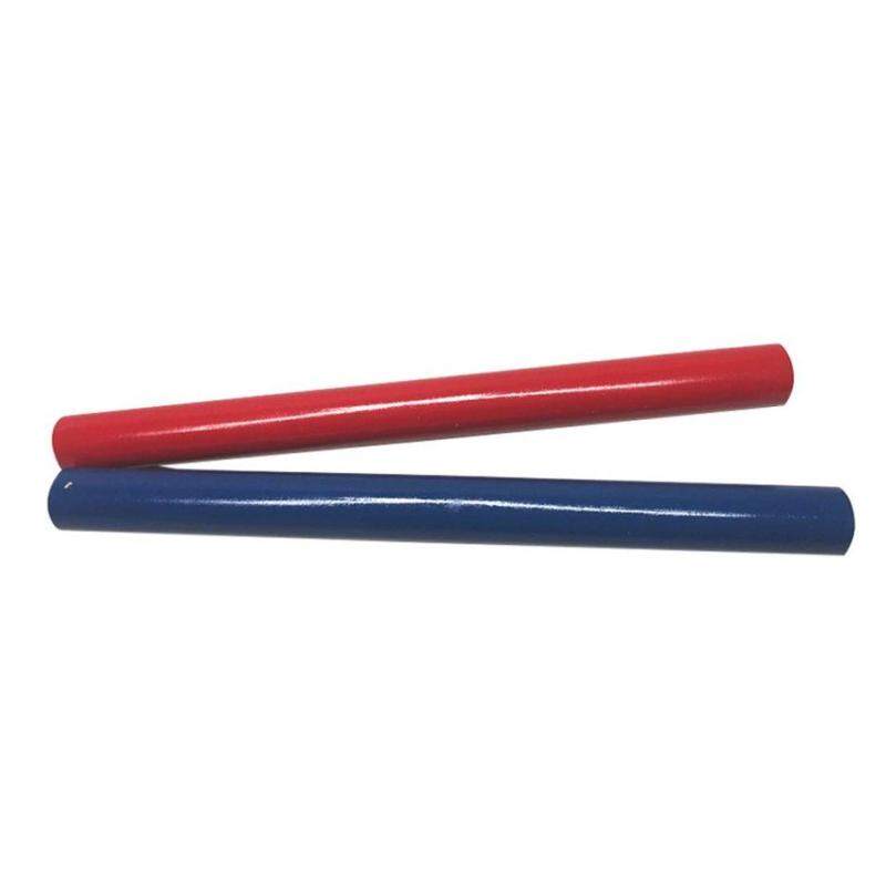 Nóng Người Bán Orff Thế Giới Bằng Gỗ Nhạc Cụ Gõ Đỏ Và Xanh Dương Nhịp Điệu Gậy Âm Nhạc Quà Tặng