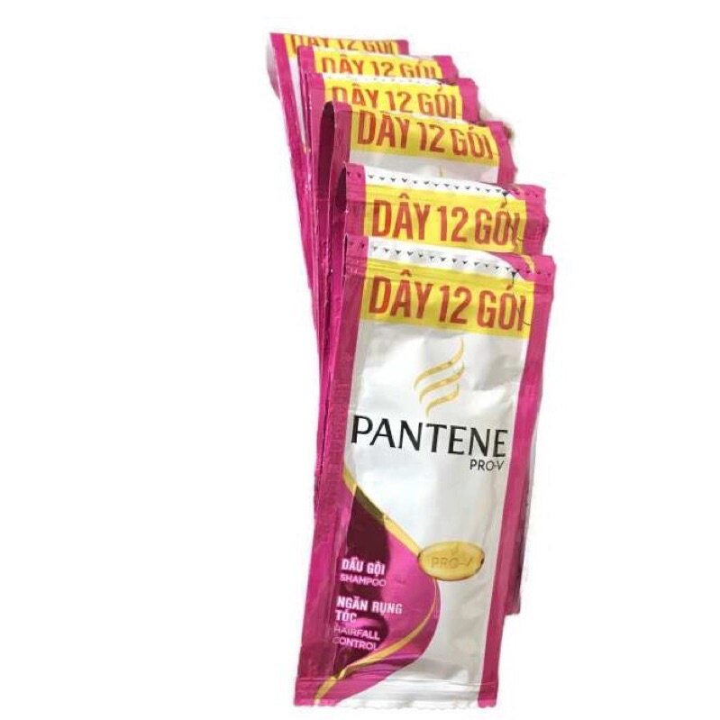 Dầu Gội Đầu Pantene Ngăn Rụng Tóc Dây 12 Gói * 6ml