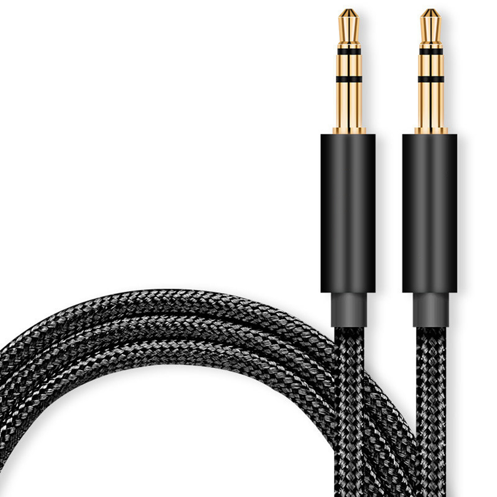 Valeriee Audio Connection Cable Headphone Adapter Premium 3.5mm Headphone Extension Cable Tangle-free Wide Compatibility Perfect