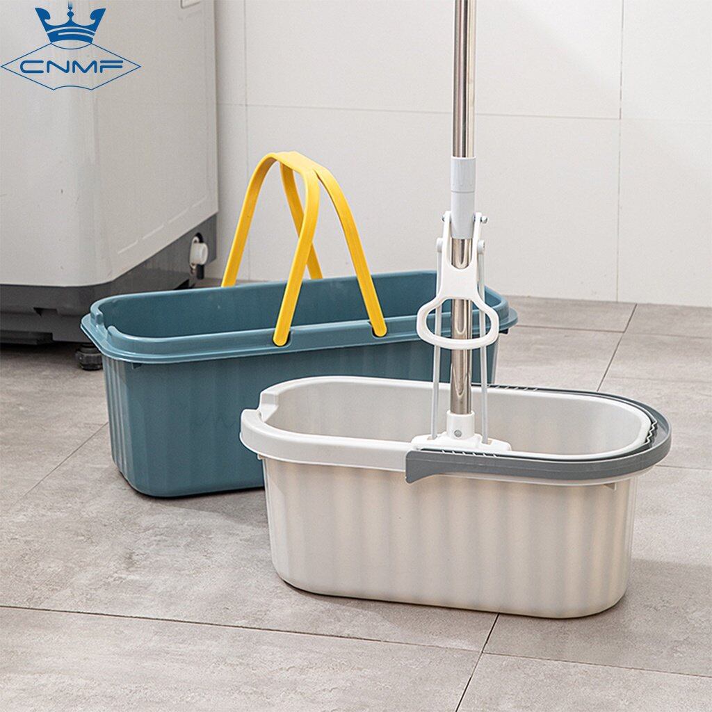 CNMF Household plus long large capacity rectangular plastic mop bucket