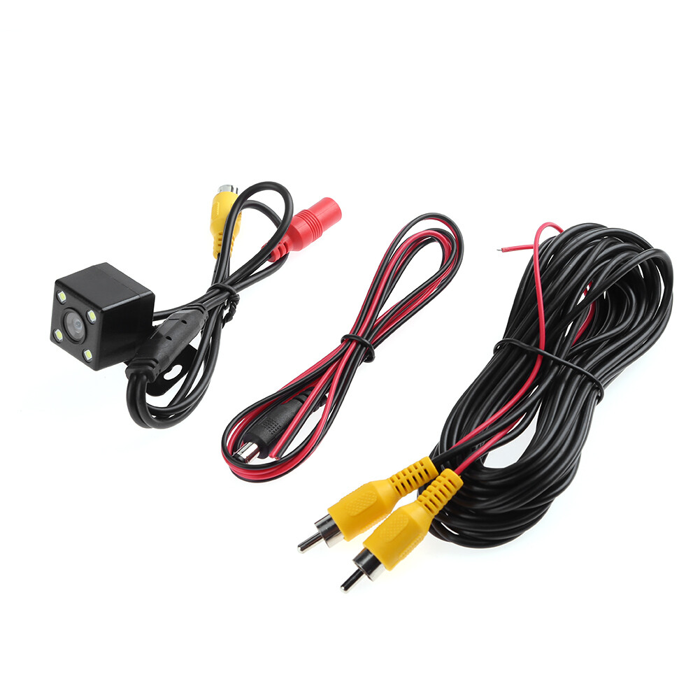 Camera Lùi Nhìn Đêm Chống Nước HD Quan Sát Phía Sau Xe Hơi 170 Camera Đỗ Xe (Màu Đen)