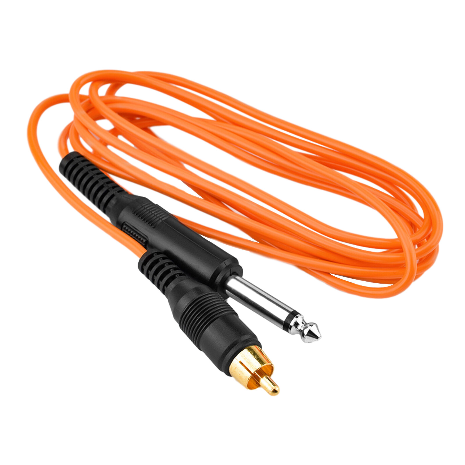 1.73 Meters Rca Tattoo Hook Line Orange for Tattoo Machine Power Cord Supply