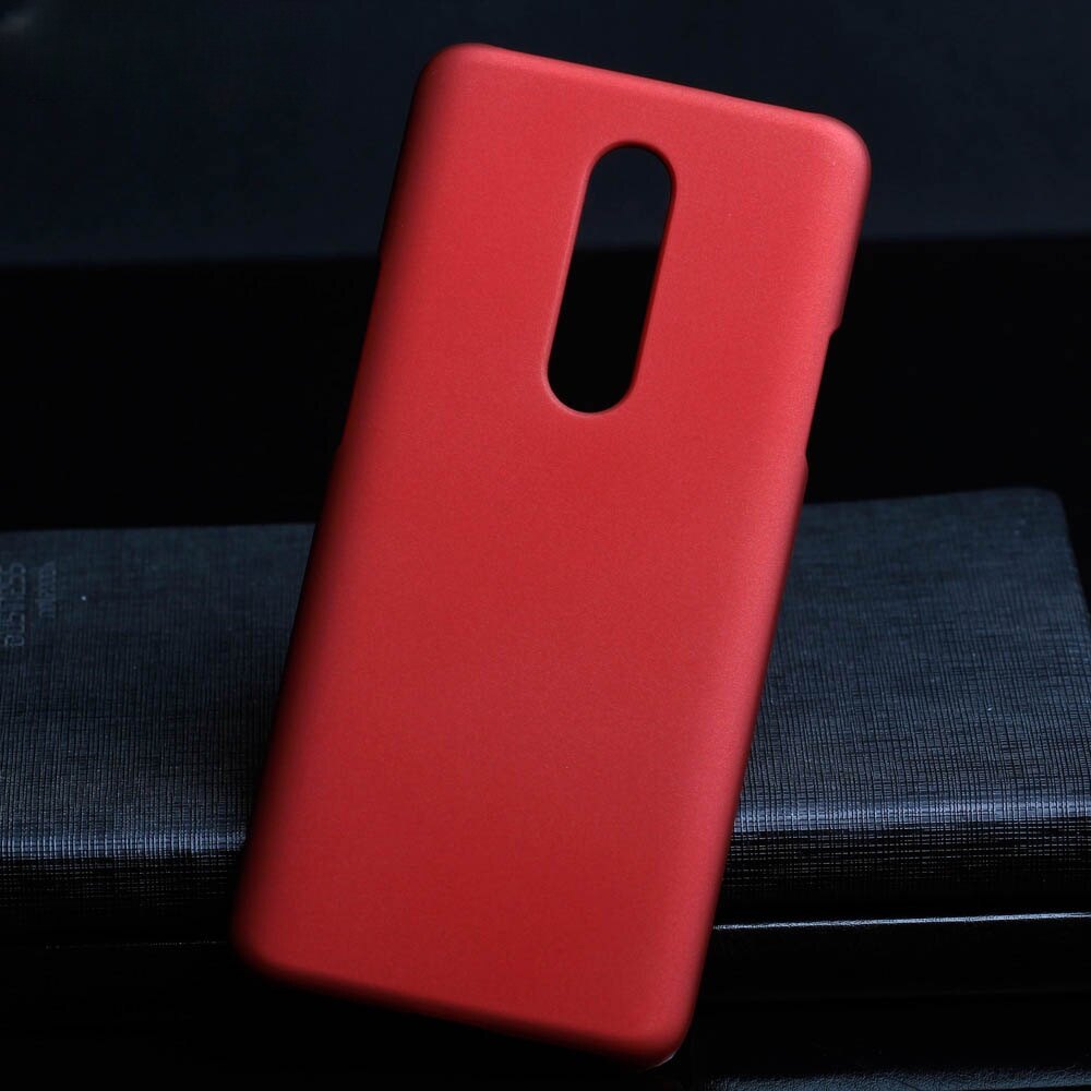 For oneplus 6 6t 7 7t 8 8t pro plus 5g phone case super thin hard matte back cover classic shockproof cellphone casing