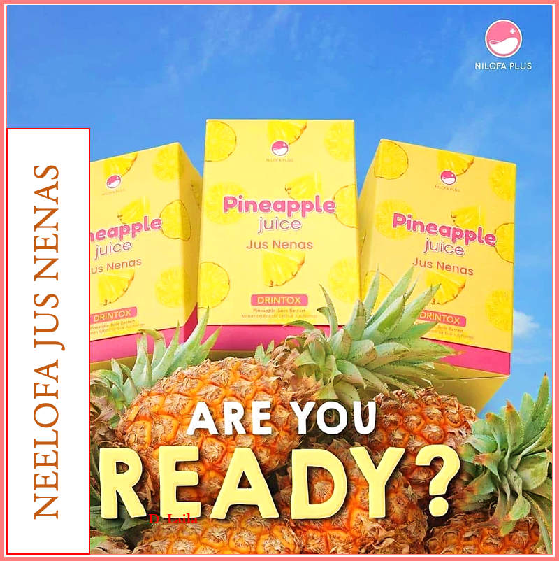 Nilofa Plus Pineapple Juice Drintox by Neelofa Original Lazada
