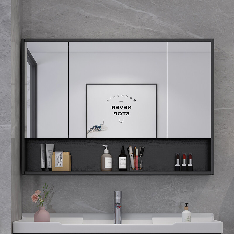 Bathroom Mirror Wallmounted Bathroom Mirror with Shelf