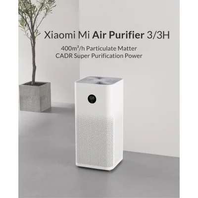 【GLOBAL VERSION】 Xiaomi Air Purifier 【2H / 3H / Pro】 Smart Home Air Treatment HEPA Filtration APP Control 【Malaysia 2pin Plug】