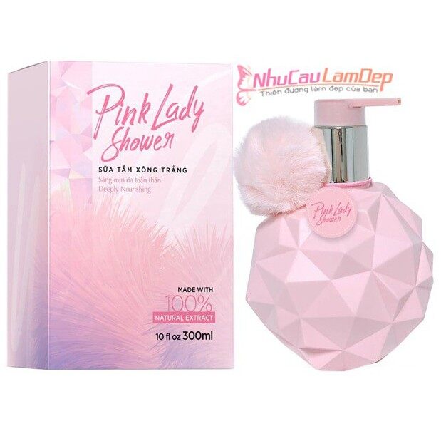 Sữa Tắm Xông Trắng Pink Lady