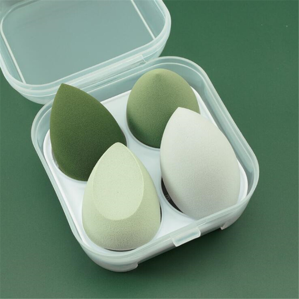 Set 3/ 4 mút trang điểm tán phấn nền hoàn hảo tiện lợi-INTL
