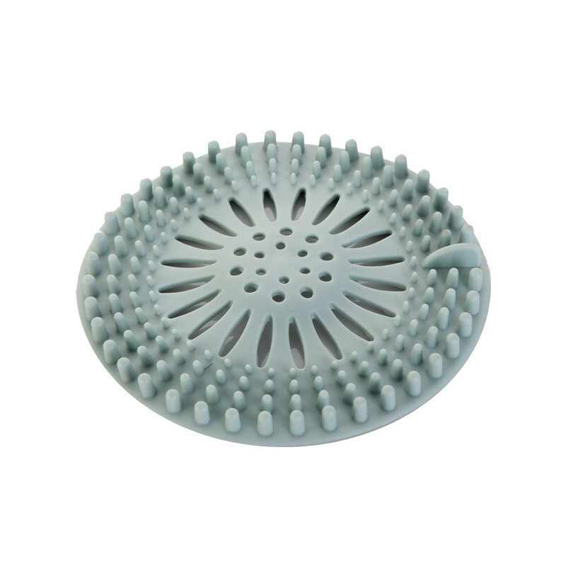 Silicone Sink Filter Hair Stopper Catcher Anti-blocking Floor Drain Sewer Strainer Plug Kitchen Sink Filter Bathroom Accessories