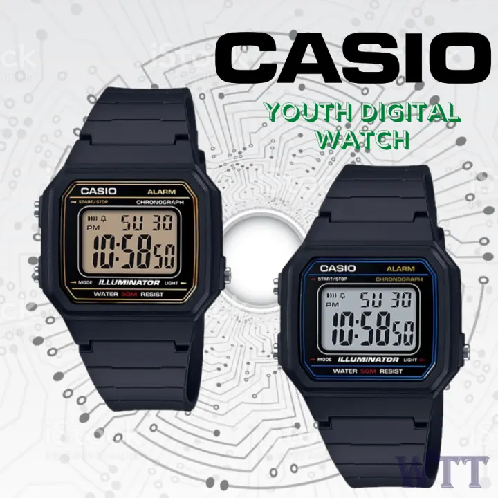 jam casio illuminator original