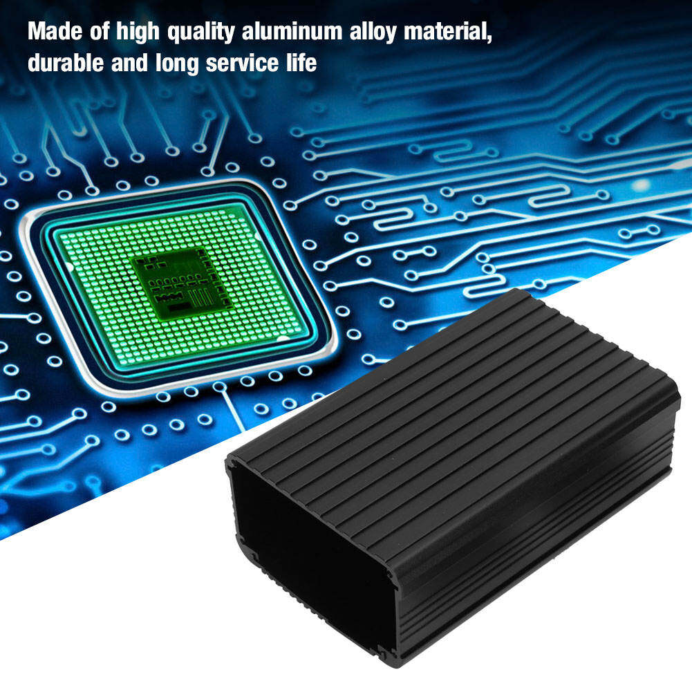 Circuit Board Controller Aluminum Cooling Controller Aluminum Box Box DIY Electronic Project Enclosure Case
