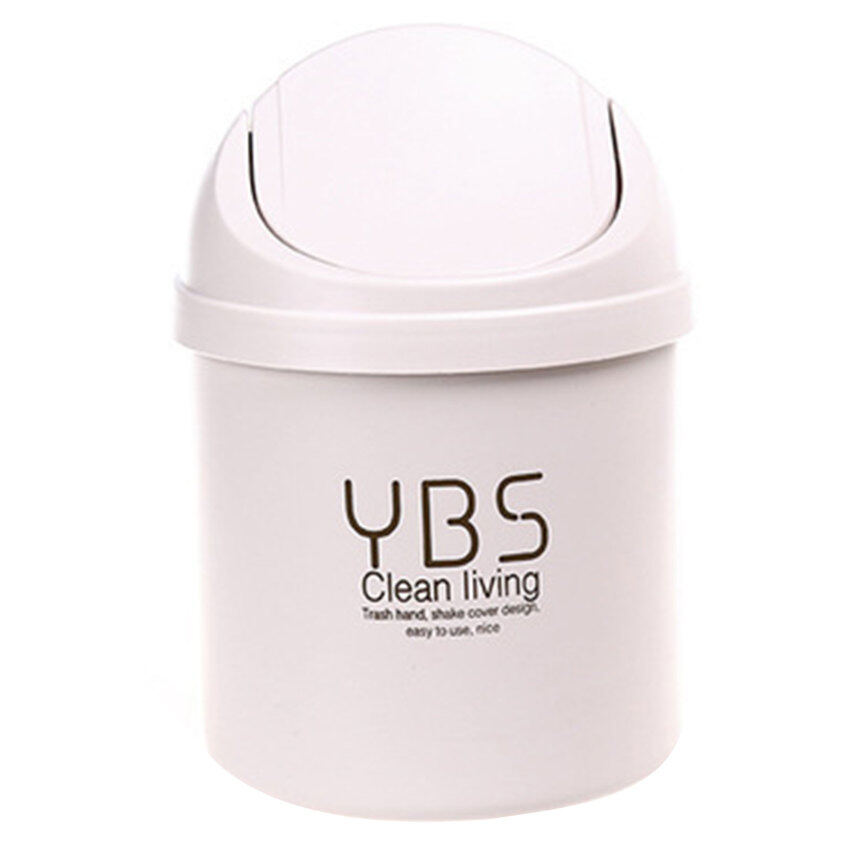 Mini Trash Can, Small Trash Can With Lid, Trash Can With Lid, Desktop Trash Can, Children'S Room, Office, Bathroom And Kitchen Trash Can