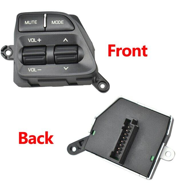 Button switch for kia k3 2014-2016 rio 3 2014-2016 cerato classic 2017 ceed jd 2012-2014 stee wheel buttons separate to sell